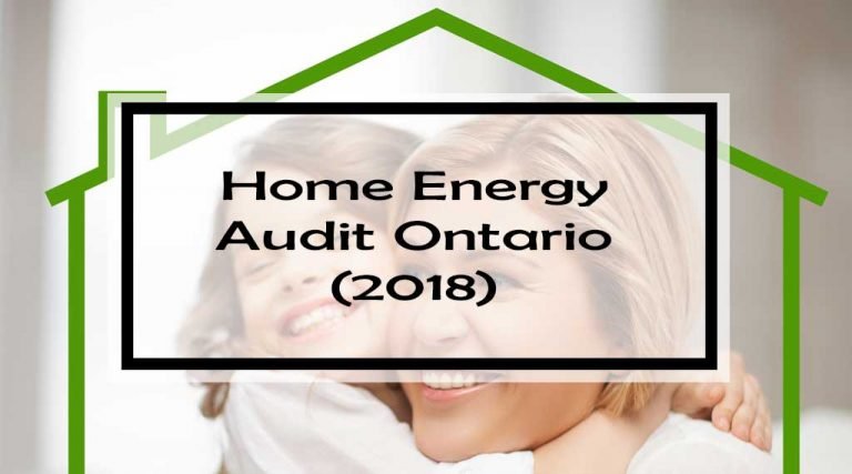 Home Energy Audit Ontario Rebates