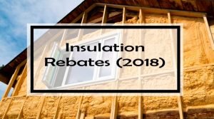 Insulation Rebates (2018)