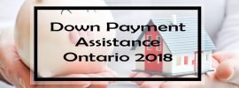 Down Payment Assistance Ontario 2018