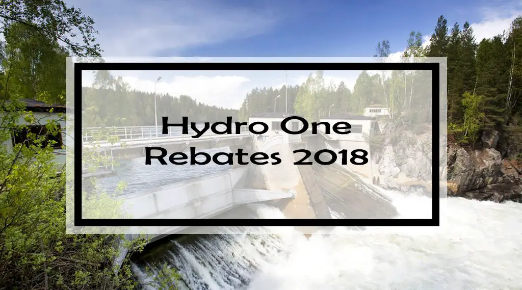 Hydro One Rebates