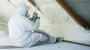 How much is spray foam insulation(2)
