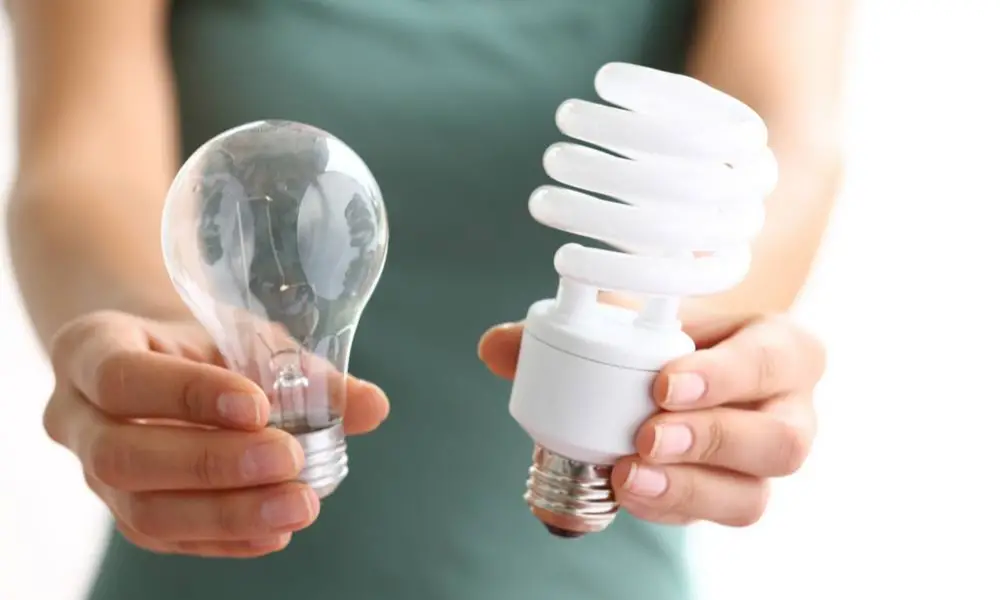 Use energy-efficient light bulbs