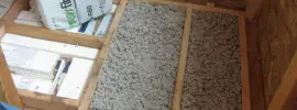What does asbestos insulation look like