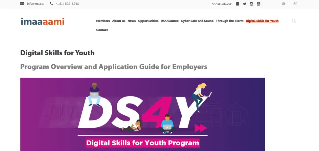 Digital Skills for Youth (DS4Y) Program