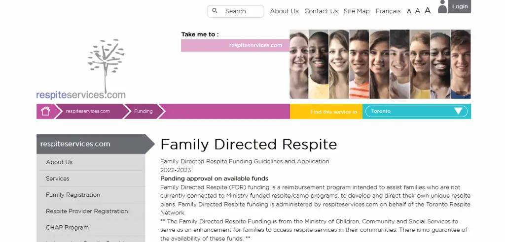 Family Directed Respite (FDR)