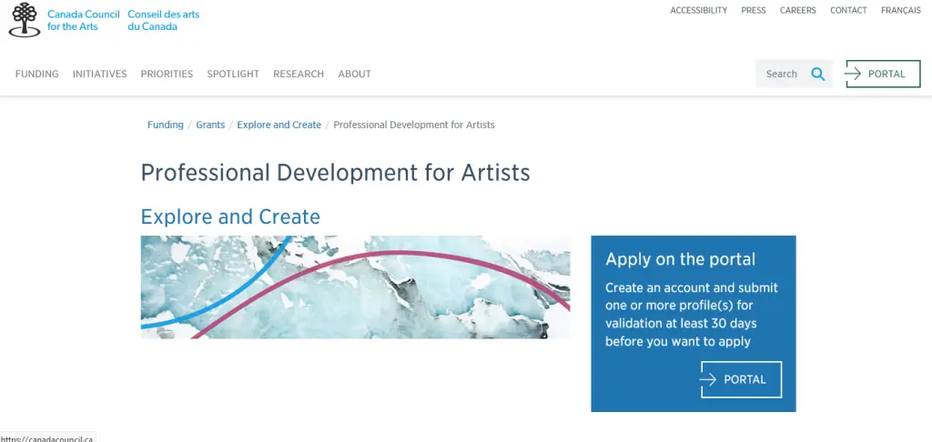 Professional Development for Artists