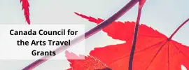 Canada Council for the Arts Travel Grants(1)
