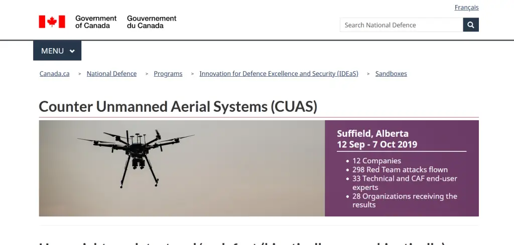Counter Unmanned Aerial Systems