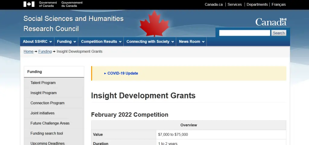 Insight Development Grants