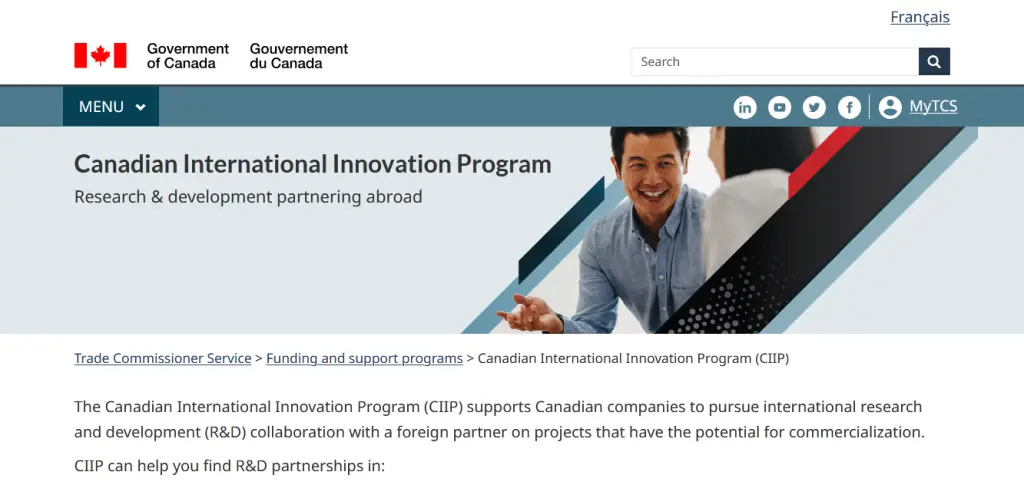 International Innovation Funding