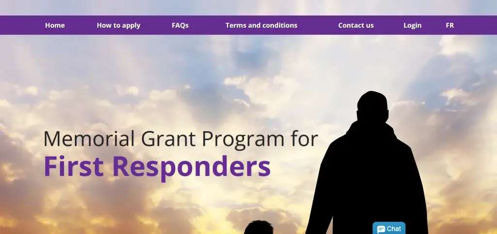 Memorial Grant Program for First Responders in Canada