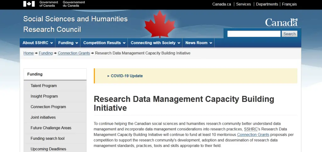 Research Data Management Capacity Building Initiative